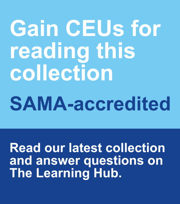 Gain CEUs for reading this edition and answering questions on The Learning Hub