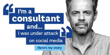 I was under attack on social media